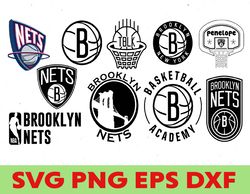 brooklyn-nets svg, basketball team svg, cleveland-cavaliers svg, n--b--a teams svg, instant download,