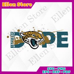 nfl football dope, jacksonville jaguars svg, cricut file, football