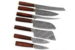 handforged chef knife set, damascus steel knives, chef knives set, kitchen knives set, chef knife set, handmade knife