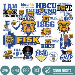 fisk university svg, hbcu svg collections, hbcu svg, football svg, mega bundle, cricut, digital download