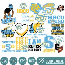 southern university svg, hbcu svg collections, hbcu svg, football svg, mega bundle, cricut, digital download