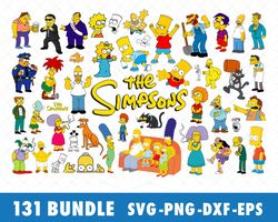 the simpsons simpson svg bundle files for cricut silhouette, the simpsons svg, the simpsons svg files