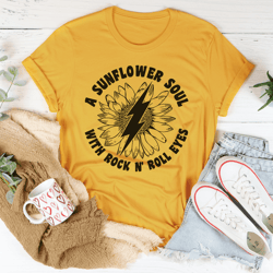 Sunflower Soul & Rock N Roll Eyes Tee