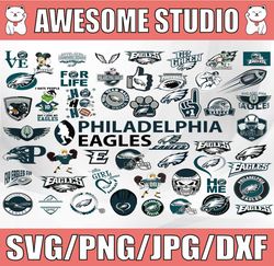 50 files philadelphia eagles, philadelphia eagles svg, philadelphia eagles, nfl team svg, sport svg, nfl svg, clipart