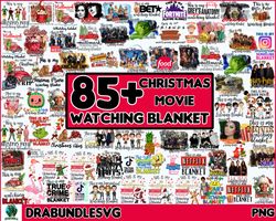 85 christmas blanket png bundle, movie blanket png bundle, christmas movie design, merry christmas png bundle high quali