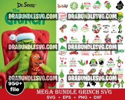 950 grinch svg, grinch christmas svg, christmas svg, grinchmas svg, grinch face svg, cut file svg, cricut svg, png svg d