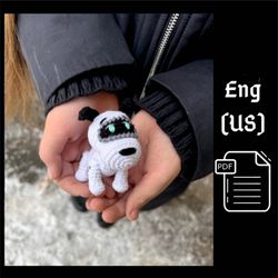 pdf crochet amigurumi robot dog pattern