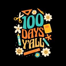 100 days of great learning y'all svg graphic designs files