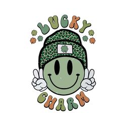 lucky charm smiley face svg for cricut sublimation files