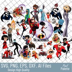 mega bundle incredibles svg, incredibles svg, incredibles birthday, incredibles tshirt, incredibles alphabet, incredible