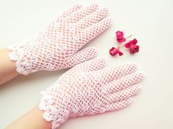 wedding lace gloves crochet bridal gloves victorian lace gloves for mother of bride women's summer gloves gift for her