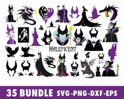 disney maleficent svg bundle files for cricut, silhouette, disney maleficent svg, disney maleficent svg files