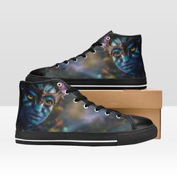 Avatar Shoes, High-top Sneakers, Handmade Footwear