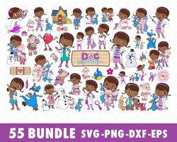 disney doc mcstuffins svg bundle files for cricut, silhouette, disney doc mcstuffin svg, doc mcstuffins svg