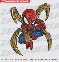 superhero , machine embroidery design, files, instant download