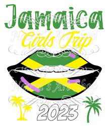 jamaica girls trip svg, png, jpg