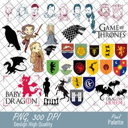 game of thrones svg png pdf vector, game of thrones cut file, game of thrones cricut file, movie svg png pdg vector,john