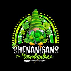 shenanigans coordinator gnome st patricks day teacher png