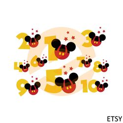 mickey mouse disney birthday bundle svg graphic designs files