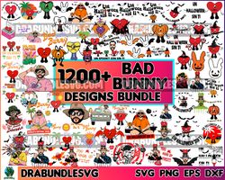1200 bad bunny svg, el conejo malo svg, bundle layered svg bad bunny yhlqmdlg, cartoon bunny svg instant download