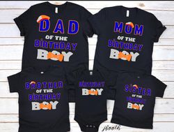 blippi family mom, dad, brother, sister of birthday boy/girl & birthday girl/boy  t-shirt sublimation cricut png svg