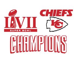 kansas city chiefs lvii svg, super bowl nfl svg, super bowl svg file cut digital download