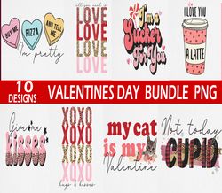 10 designs valentine day, valentine day png, valentine day sublimation file cut digital download