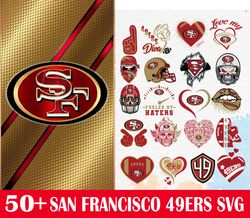 sanfrancisco49ers svg bundle, nflteams svg, nfl svg, football svg, sport bundle,file cut digital download