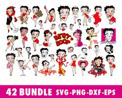 betty boop svg bundle files for cricut, silhouette, betty boop svg, betty boop svg files, betty boop svg bundle