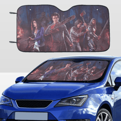 evil dead car sunshade