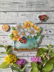 daffodil cross stitch pattern teapot cross stitch pattern flower cross stitch pattern butterfly cross stitch pattern pdf