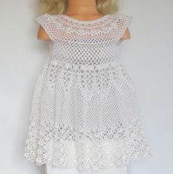 white christening dress crocheted baby girl victorian baptism dress handmade wedding lace dress with 3 d flowers