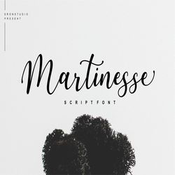martinesse – beautiful script font trending fonts - digital font