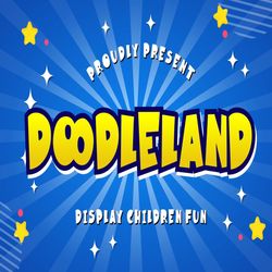 doodleland display fun children trending fonts - digital font