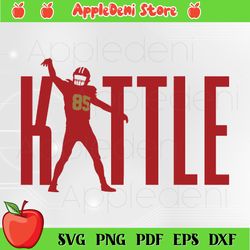 kittle svg, sport svg, san francisco football team svg, kittle san