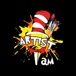 dr seuss artist i am svg best graphic designs cutting files