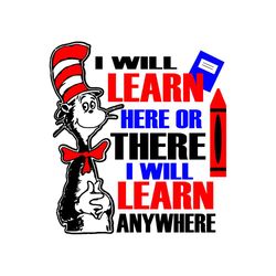 cat in the hat i will learn svg best graphic designs cutting files