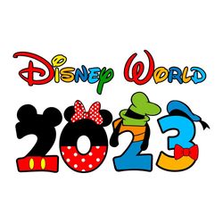 disney world 2023 mickey friend svg graphic designs files