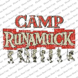 cheerful camp runamuck 1965 vintage png file tshirt