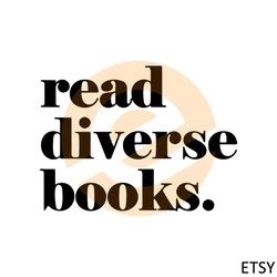 read diverse books book lover svg graphic designs files