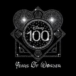 disney 100 year of wonder disney glitter png sublimation designs