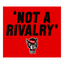 nc state not a rivalry svg files for cricut sublimation files