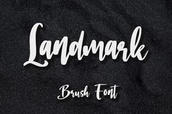 landmark trending fonts - digital font