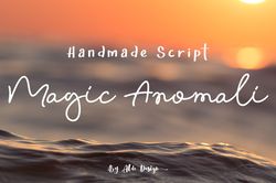 magic anomali trending fonts - digital font