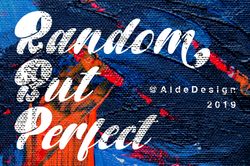 random but perfect trending fonts - digital font