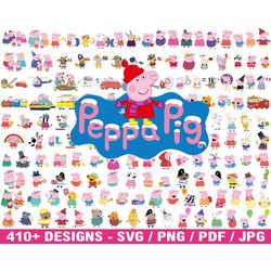 1500 peppa pig svg, peppa pig vector, peppa pig svg bundle, peppa pig cricut, peppa pig vector bundle, peppa pig clipart