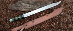 high carbon steel sword 28 inch battle ready with sheath, best gift