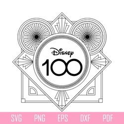 100th years of wonder 100th magical castle anniversary svg