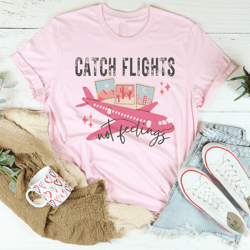 catch flights retro tee