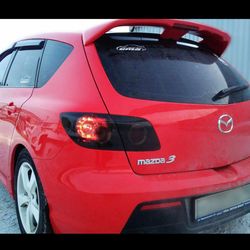 mazda 3 2003-2009 spoiler mps style mazdaspeed style